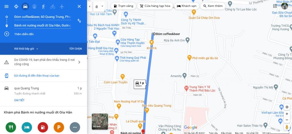 16x26 Full thổ cư hẻm 88 Quang Trung Phường 2 Bảo Lộc