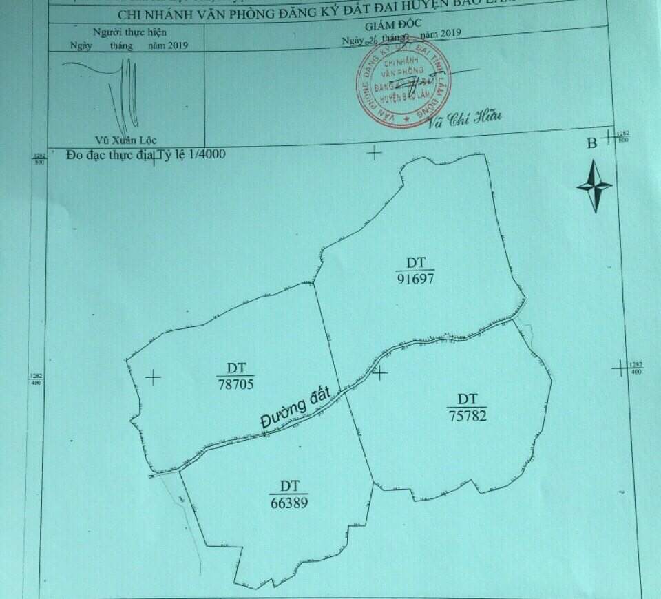 23ha Đất giáp hồ Ngọc Lộc Tân Bảo Lâm