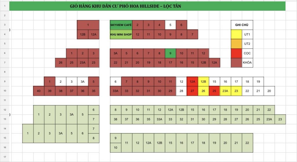 Đất nền Phố Hoa Hillside - Tôn Thất Thuyết Dambri Bảo Lộc Lâm Đồng