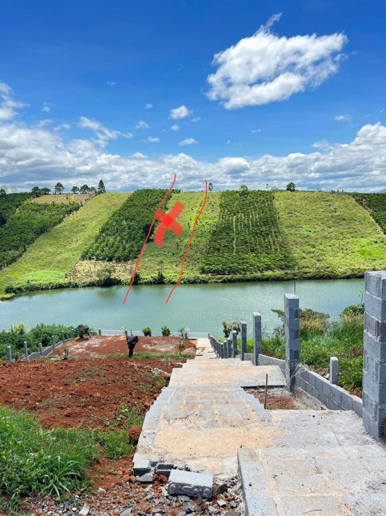 Bán 2,8 sào đất nghỉ dưỡng Hồ Con Voi Thôn 3 Lộc Tân Bảo Lâm