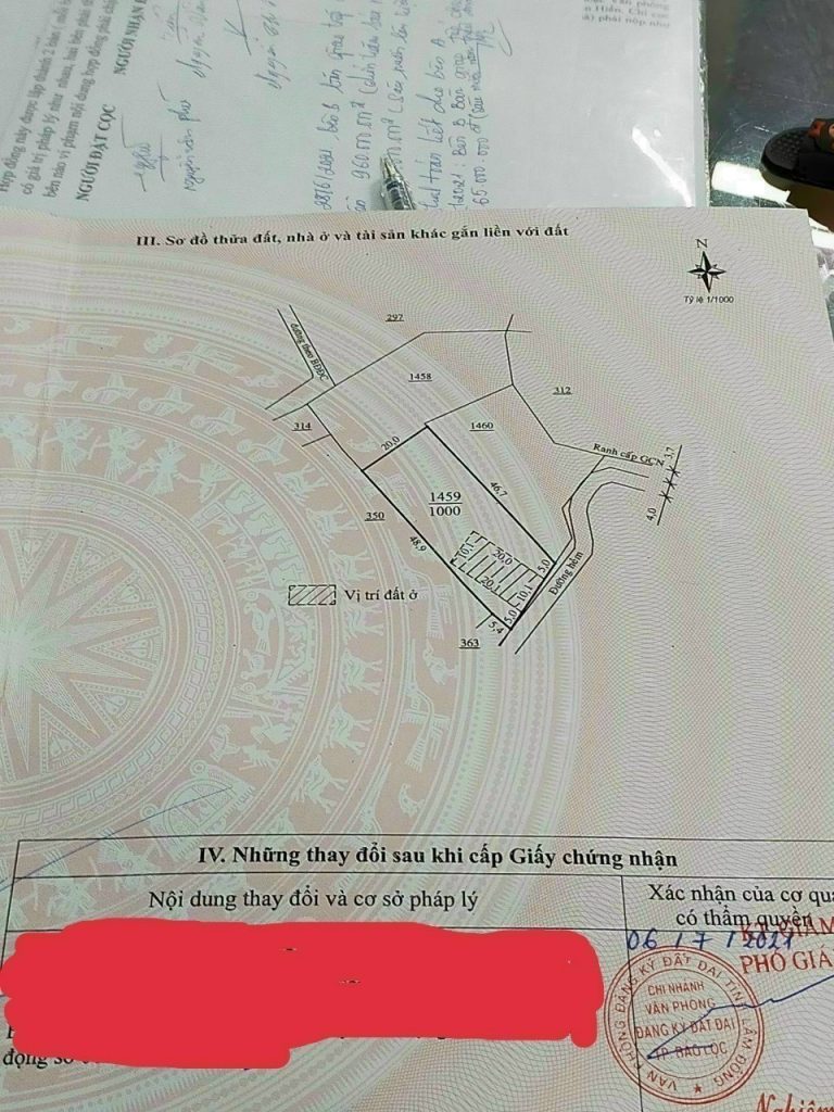 Bán 1 sào hẻm 154 Lý Thái Tổ Dambri Bảo Lộc