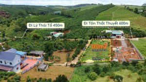 Bán lô đất 3 mặt tiền khu Tôn Thất Thuyết thông Lý Thái Tổ, Đambri, Bảo Lộc