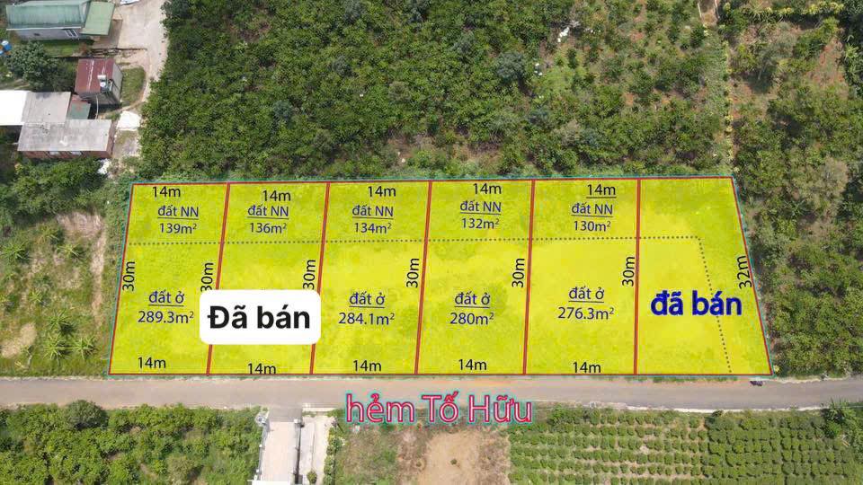 Bán 5 lô F0 thuộc Phường B’Lao Bảo Lộc Lâm Đồng